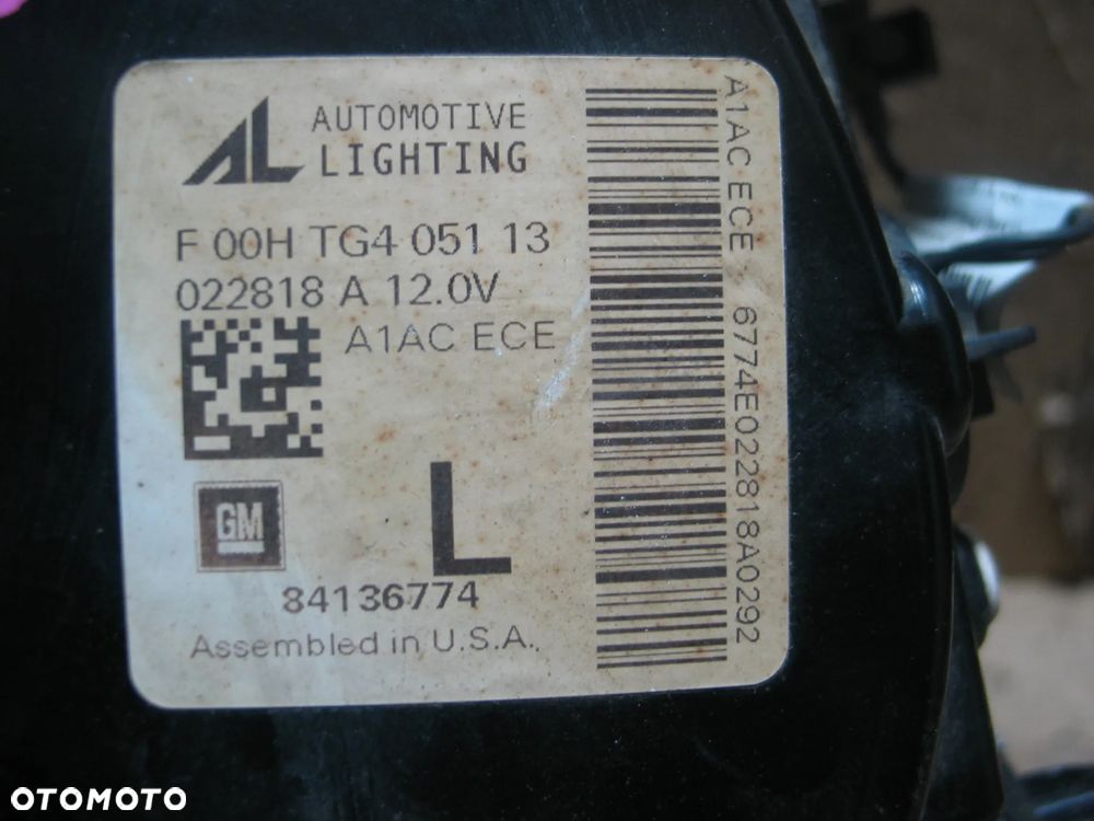 lampa led lewy tyl chevrolet camaro 6 VI 15-18r. 84136774 europa oryginal - 14
