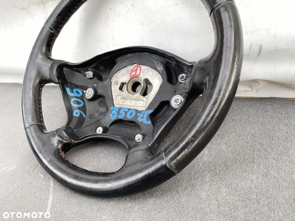 SPRINTER 906 VW CRAFTER 06- KIEROWNICA OBSZYTA SKRÓRĄ A9064640201 - 4