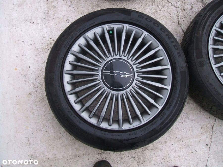 FIAT 500e 500 FELGI KOŁO KOŁA opona 195/55/16 M+S 4x98 ET41 - 5