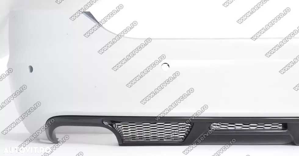 Prelungire spoiler tuning sport bara spate Audi A6 C6 4F ABT Sedan S line RS6 S6 2004-2008 ver. 2 - 13