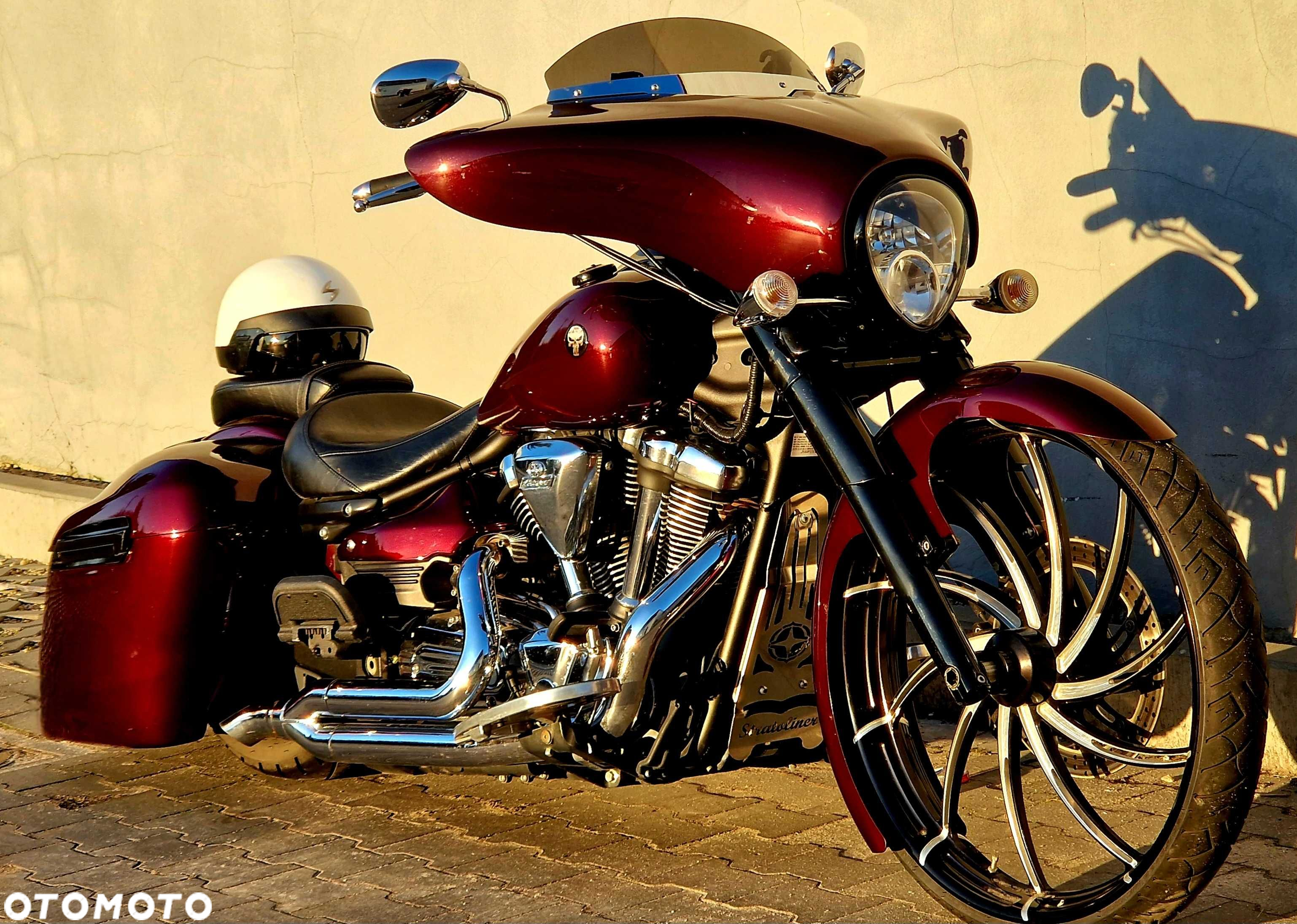 Yamaha xv1900 xvs 1100 xvs 1300 drag star lusterka manetki - 6