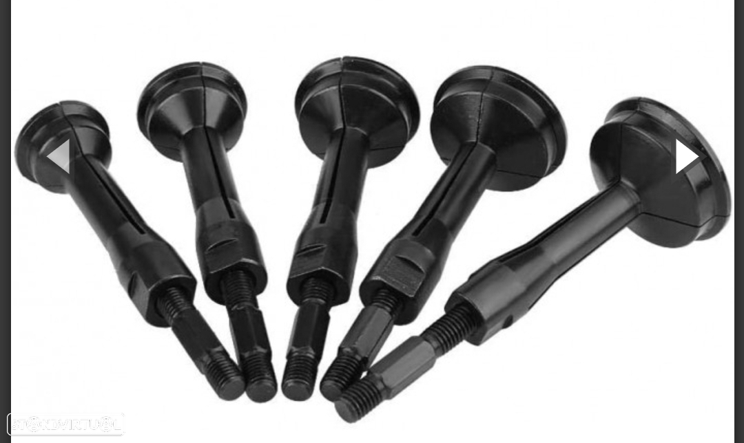 Kit saca extrator rolamentos universal 8 a 58mm - 16 peças - 4