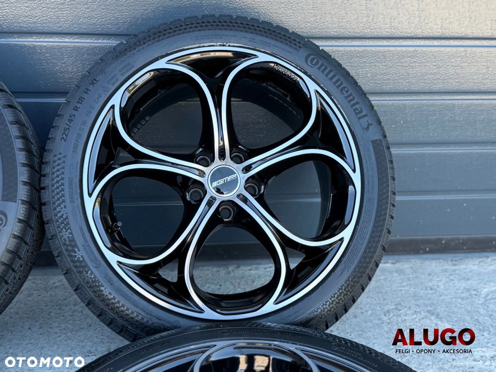 Koła Zimowe 18” Alfa Romeo Giulia 5x112 Drake Opony Continental 225/45R18 - 2