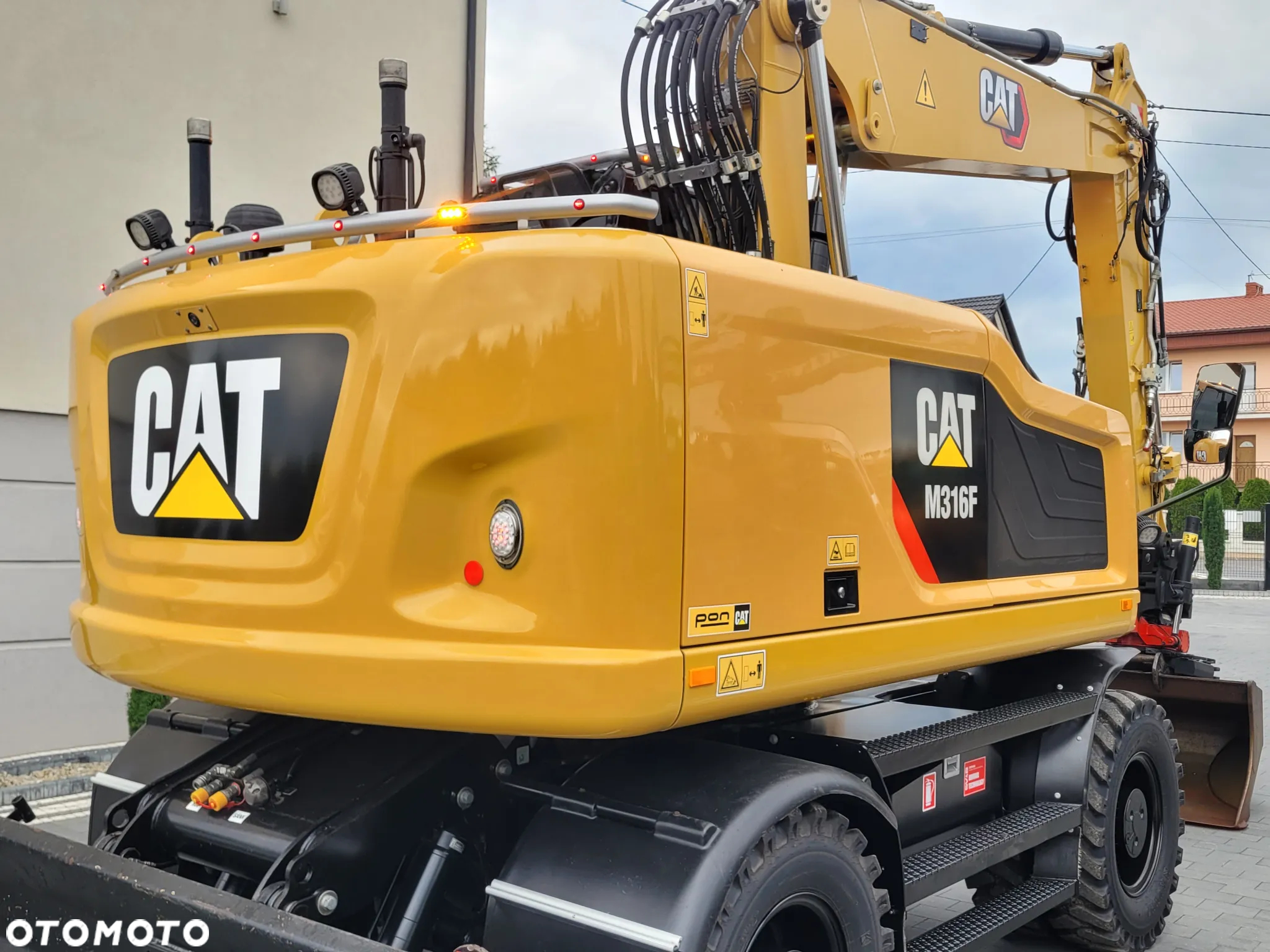 Caterpillar M316F / ROTOTILT ze szczypcami / sprowadzona / - 14