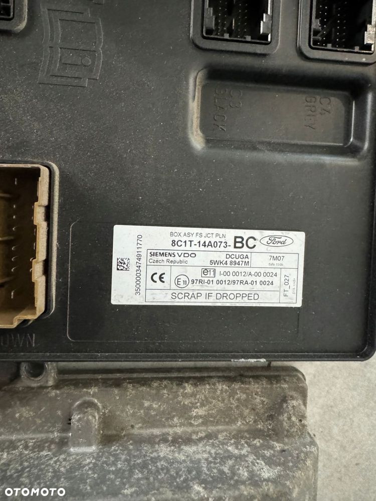 Transit 2,2 TDCI MK7 zestaw komputer 6C11-12A650-AN - 3