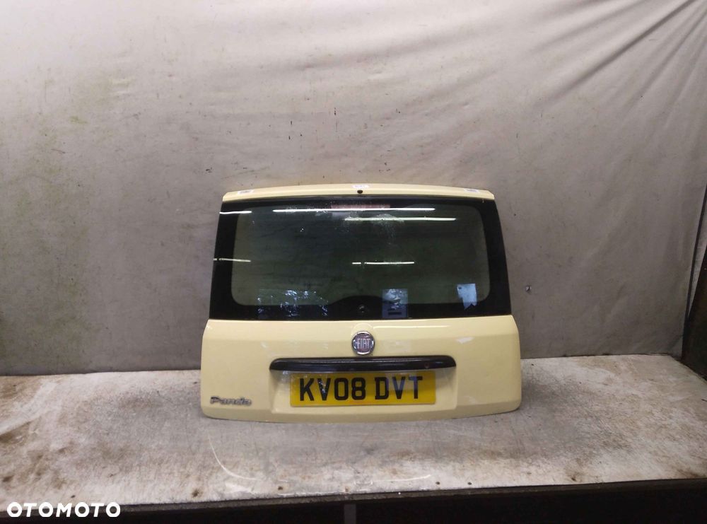 / KLAPA TYŁ TYLNA BAGAŻNIKA DO FIAT PANDA 733/A ŻÓŁTA - 1