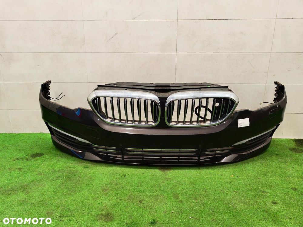 BMW 5 G30 PRZÓD MASKA ZDERZAK LAMPY BŁOTNIKI PAS PRZEDNI B65 - 4