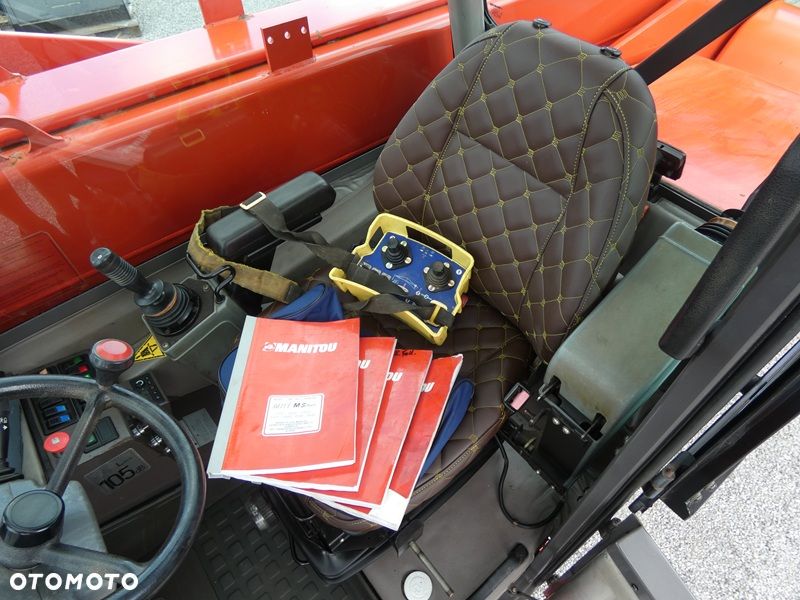 Manitou MRT2150 ROTO / Sprowadzona / Pilot , wciągarka, łyżka + widły / - 14