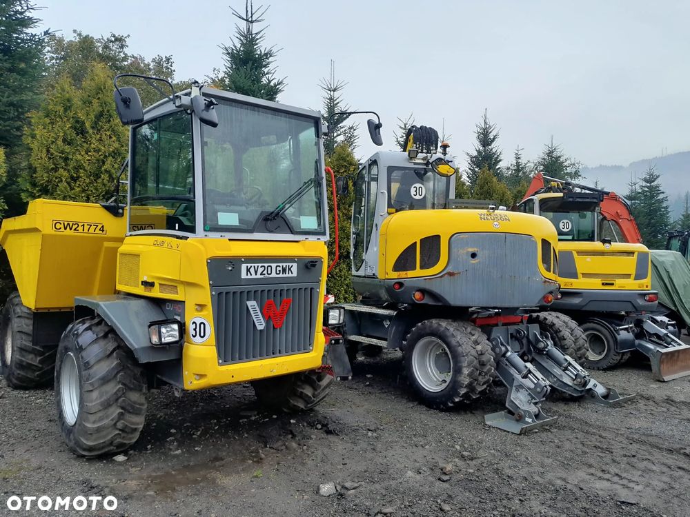 Wacker Neuson EW 100, 2019r, 3566mtg, długie ramię 3x łamane, 4 koła skrętne, - 19
