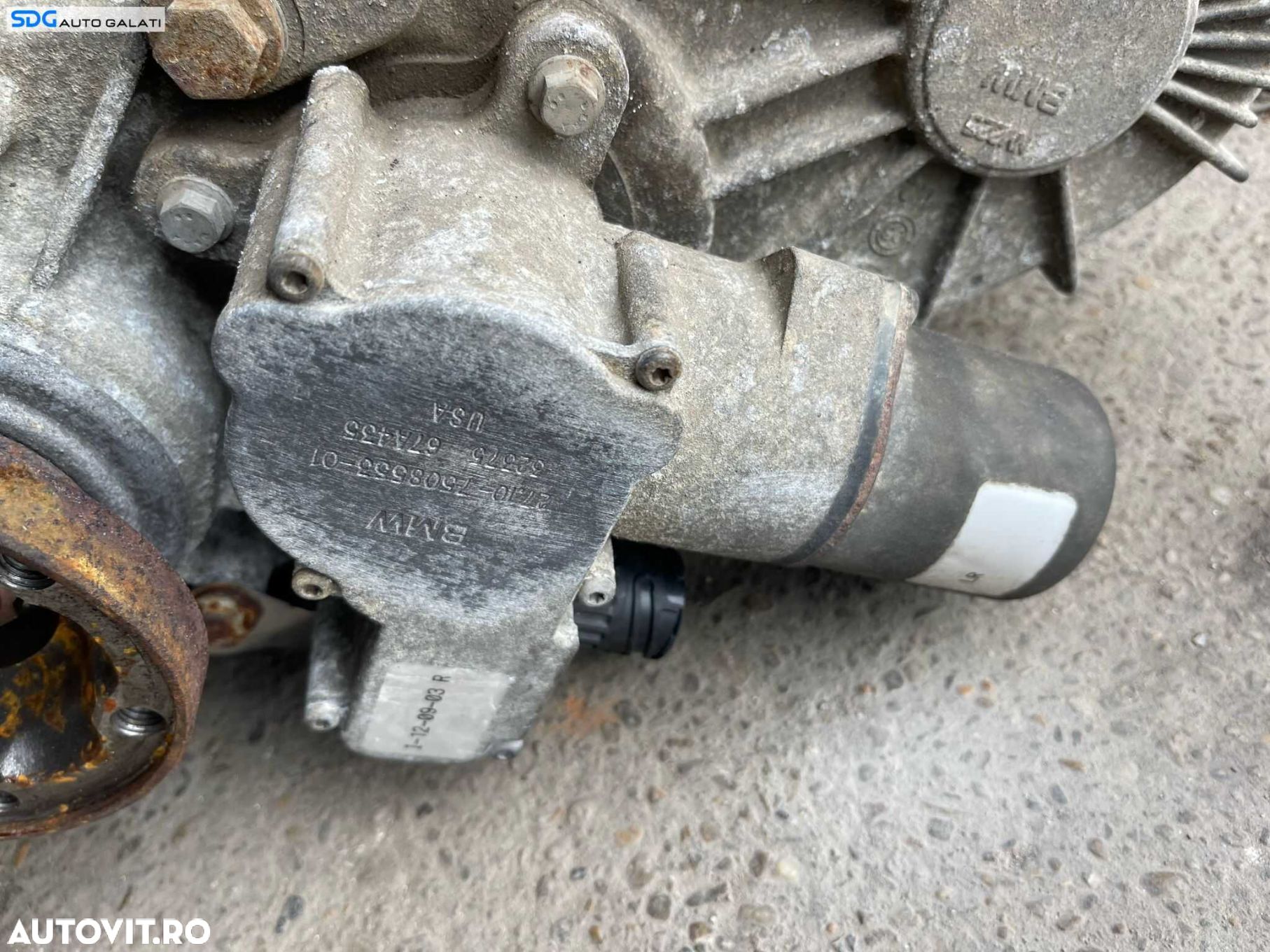 Motoras de la Cutie de Transfer Diferential Fata Land Rover Ranger Rover 4.4 i V8 M62 B44 M62B44 2002 - 2012 Cod 2710-7508553-01 2710750855301 7508553 [B3886] - 1