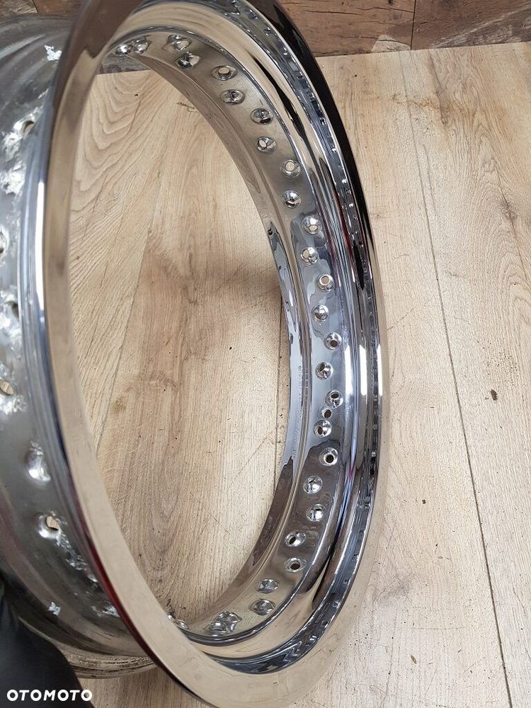 Obręcz rawka chrom RK Excel 16 x 3.50 40 szprych Harley Custom - 5
