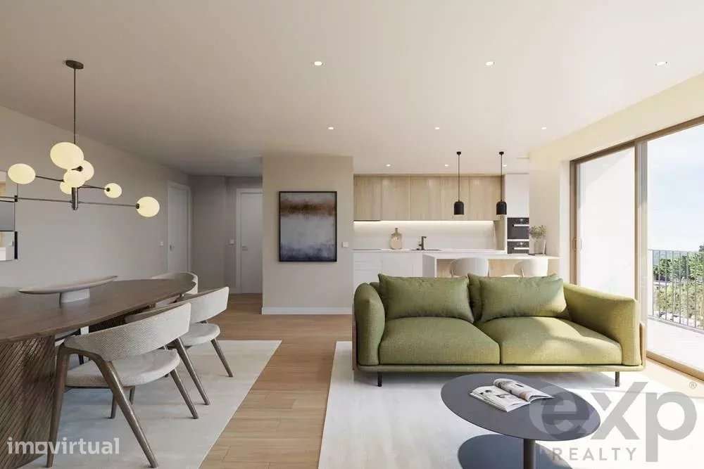 APARTAMENTO T1 DE LUXO - EXCELENTE LOCALIZAÇÃO PARA INVESTIMENTO - Grande imagem: 3/12