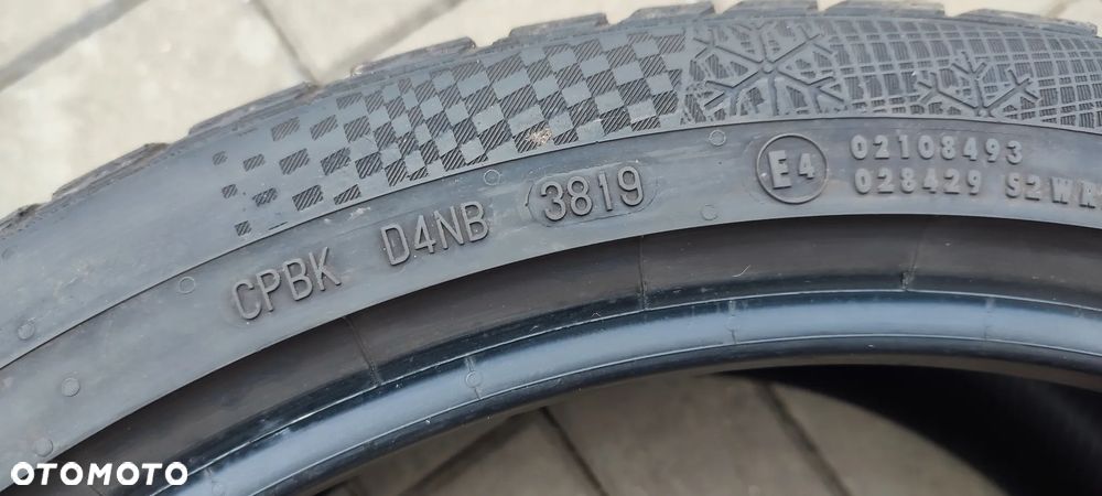 OPONY ZIMOWE 265/35R20 99W XL CONTINENTAL WINTER CONTACT (3819) ZIMA 6 mm 2 SZTUKI PARA - 6
