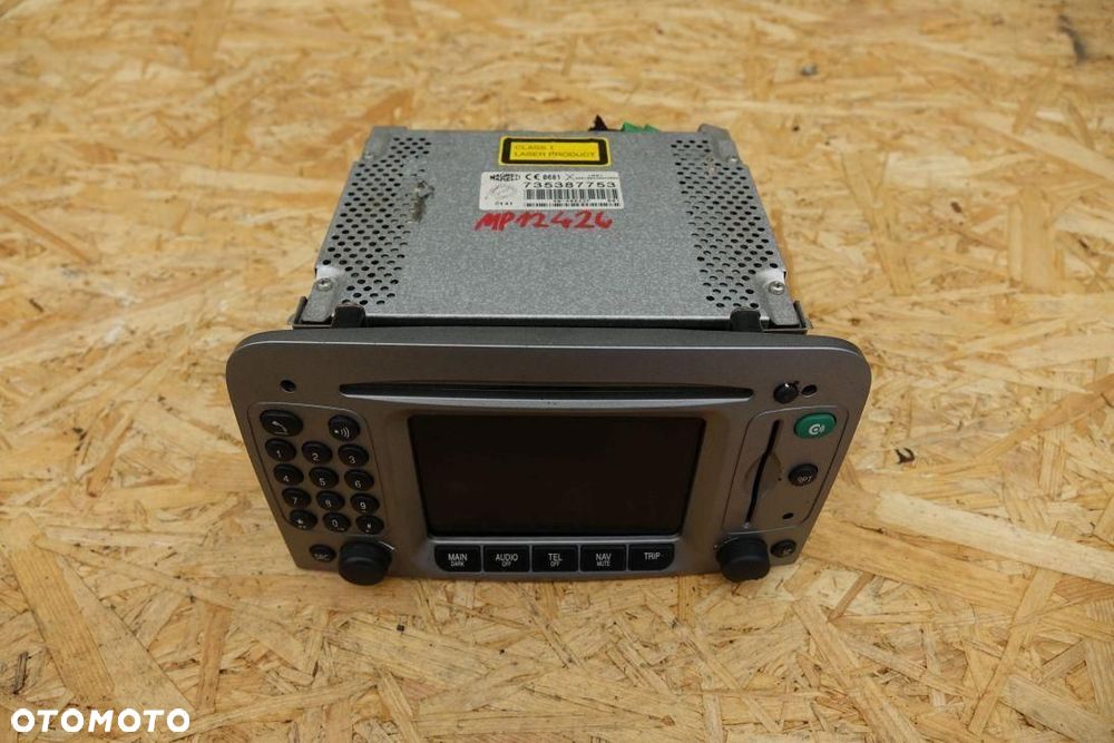 RADIO CD NAWIGACJA GPS ALFA ROMEO 147 2000-2010 735387753 - 2