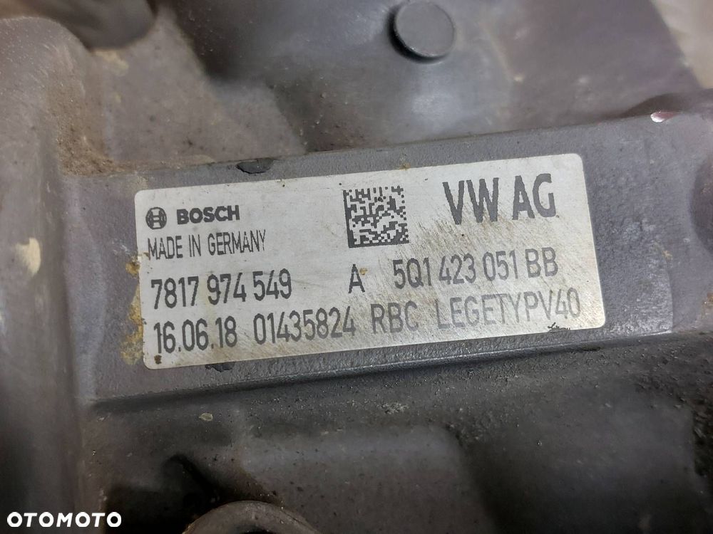 MAGLOWNICA PRZEKŁADNIA KIEROWNICZA SKODA OCTAVIA III EU EUROPA 5Q1423051BB - 8