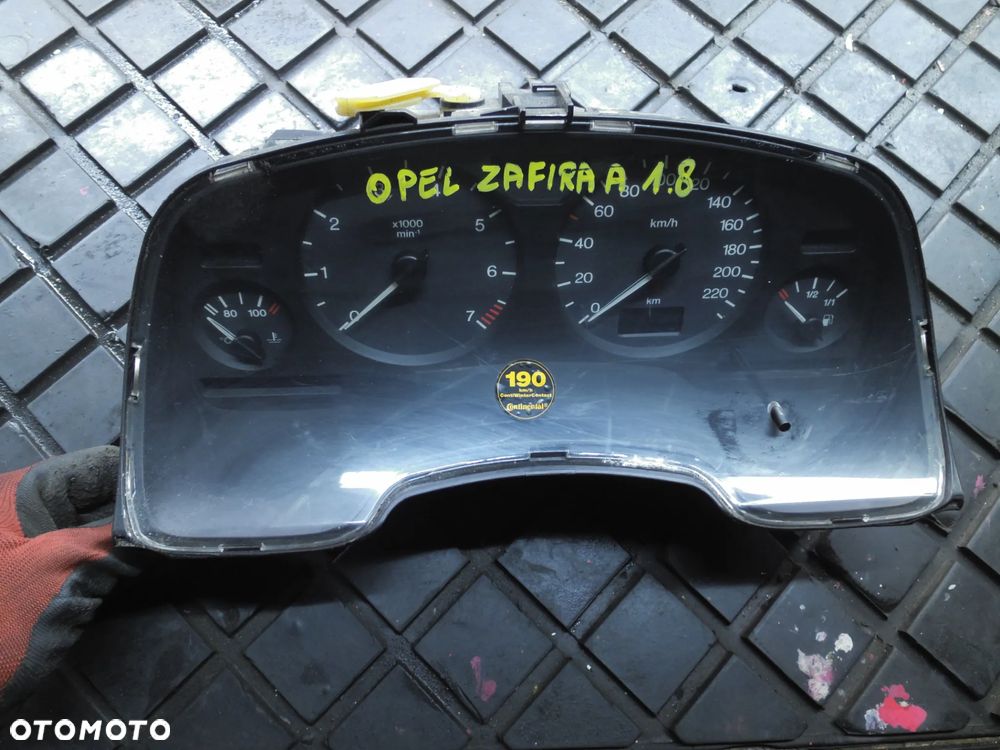 OPEL ZAFIRA A LICZNIK ZEGAR EUROPA ER 09228762 POSIADAM 2 SZTUKI - 3