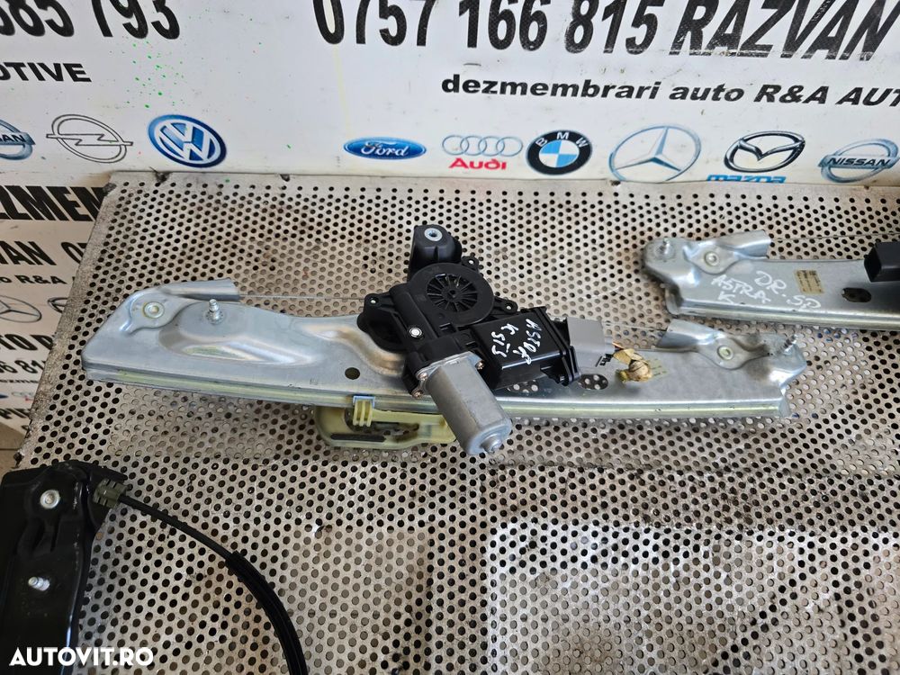 Macara Geam Electrica Fata Spate Opel Astra K 2015-2021 Motor B16DTH LVL - 7