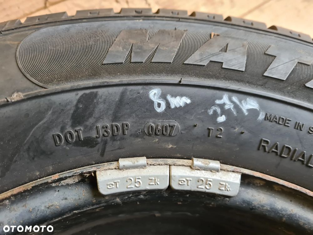 Koło Iveco Daily III felga stalowa r15 opona Matador 225/70R15 C koło zapas - 9