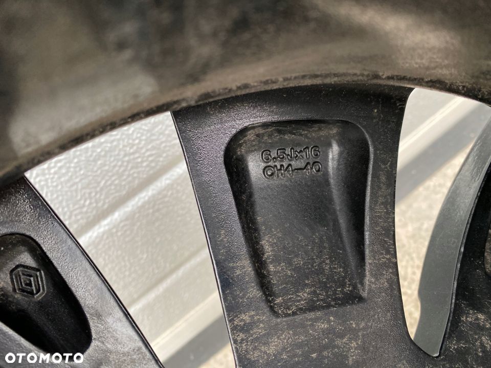 FELGA RENAULT 6,5Jx16CH4, ET40, 4x100 - 4