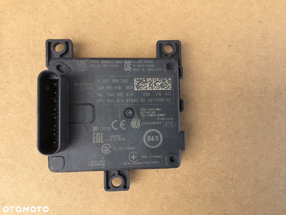 Radar Sensor Distronic VW Caddy 2K7 Zaślepka Radaru - 3