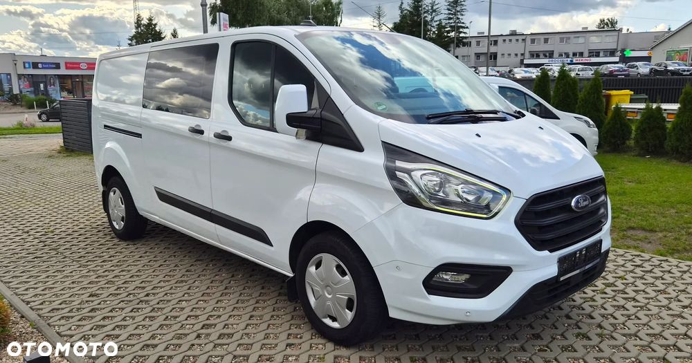 Ford Transit Custom L2H1 Brygadówka 6 osobowy 2.0d 170KM NAVI KAMERA - 36