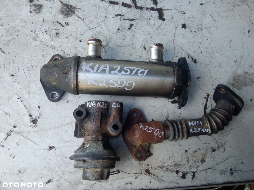 KIA K2500 pregio 2,5tci chłodnica spalin EGR  rura - 1