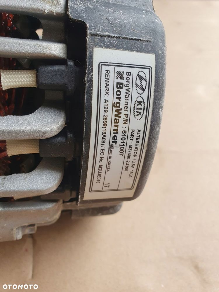 ALTERNATOR 150A 37300-2U300 Hyundai i30 III Ceed III Tucson IV 1.6 crdi - 4