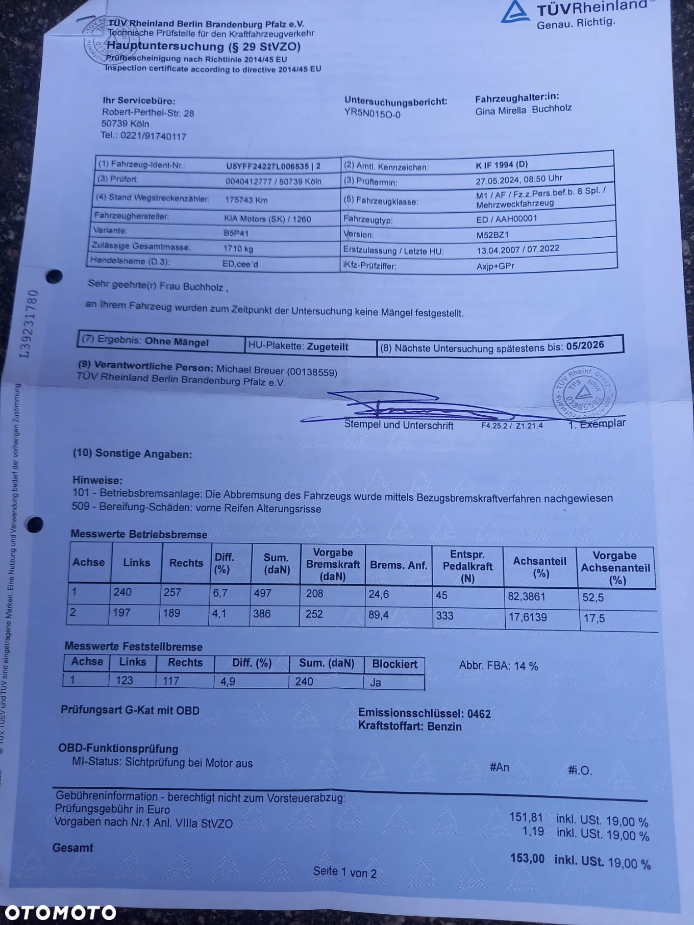 Kia Ceed Cee'd 1.6 Comfort - 14