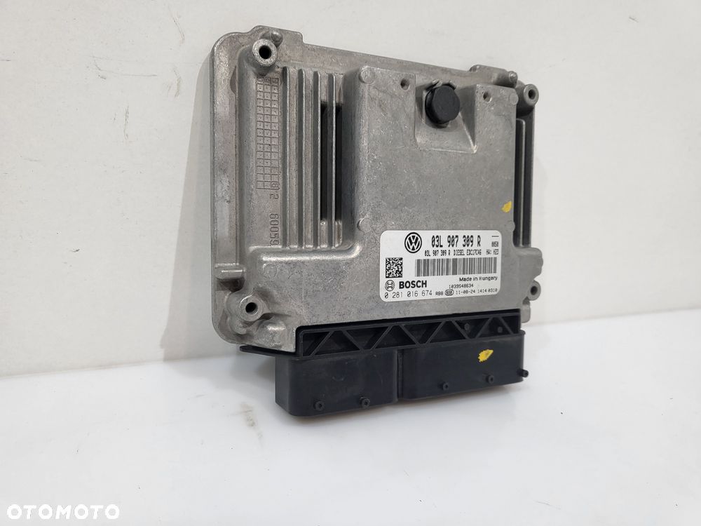 VW GOLF VI TOURAN JETTA 2.0 TDI KOMPUTER STEROWNIK 03L907309R - 3