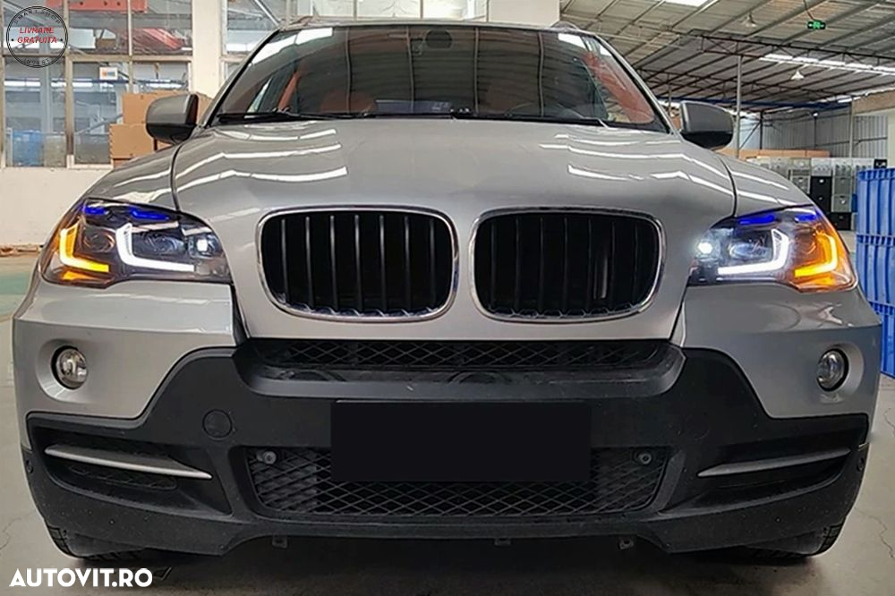Faruri Full LED BMW X5 E70 (2007-2014) Conversie de la HID la LED- livrare gratuita - 18