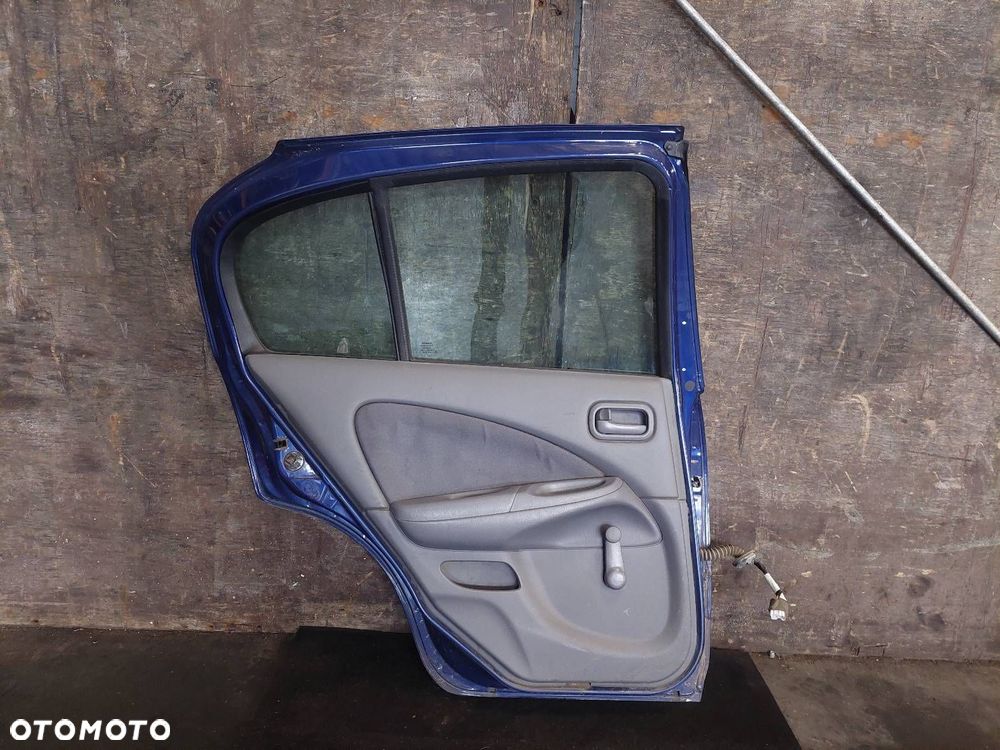 DRZWI KOMPLETNE LEWY TYŁ NISSAN ALMERA N16 LIFT HB 5D BW6 - 3