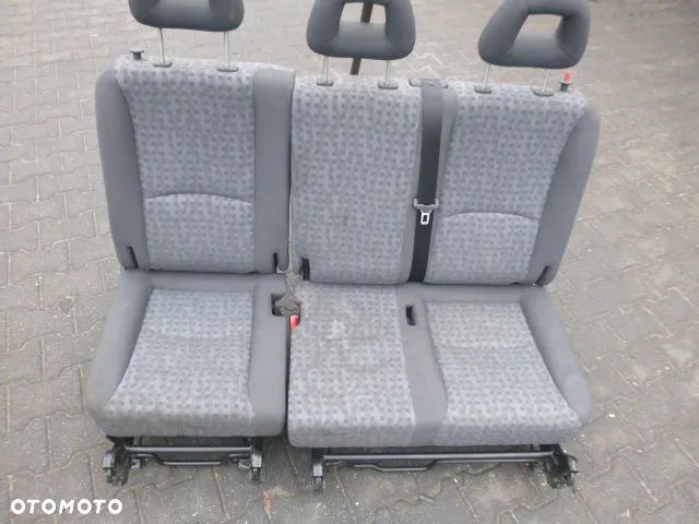 KANAPA TYŁ TYLNA DZIELONA MERCEDES VANEO W414 - 2