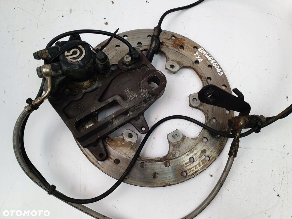 ZACISK HAMULCOWY TARCZA TYŁ BMW G650GS G 650 GS R13 11-14 tylna tarcza ABS - 12