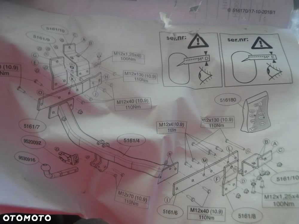 hyundai h300 h1 hak holowniczy nowy brink - 3