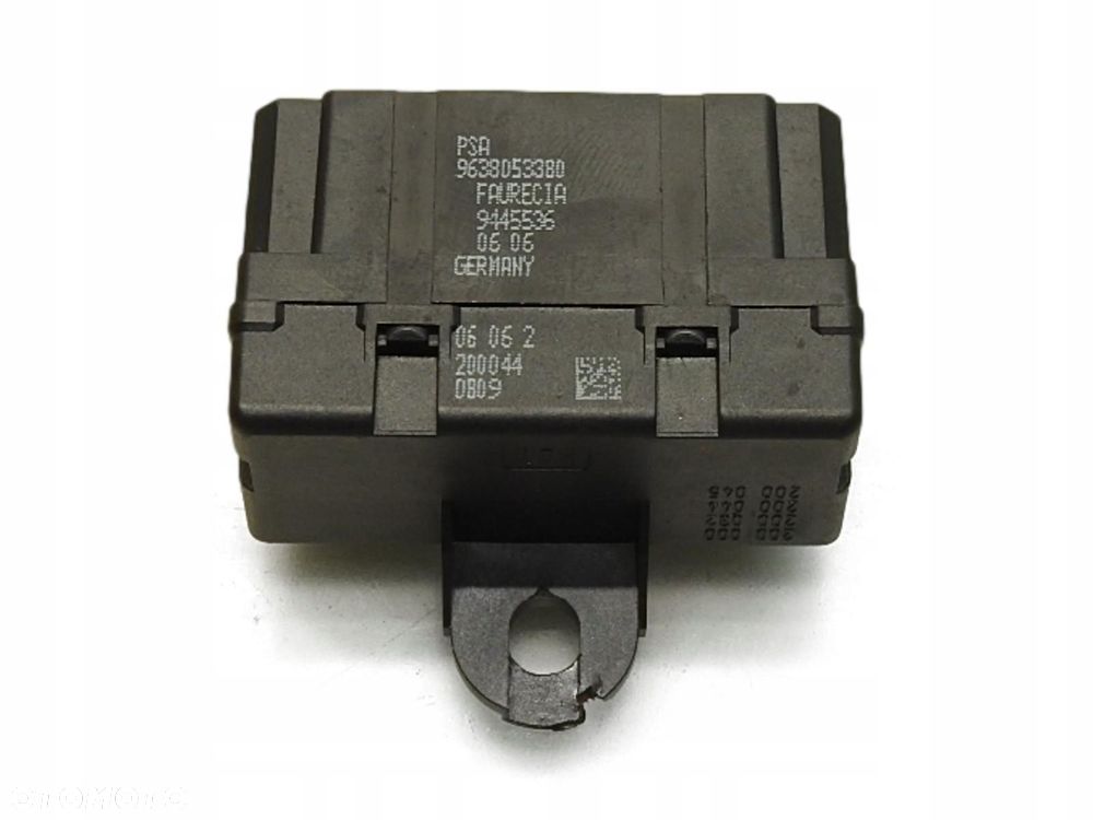 MODUŁ STEROWNIK PODGRZEWANIA FOTELA PRZÓD PEUGEOT 607 9638053380 - 1