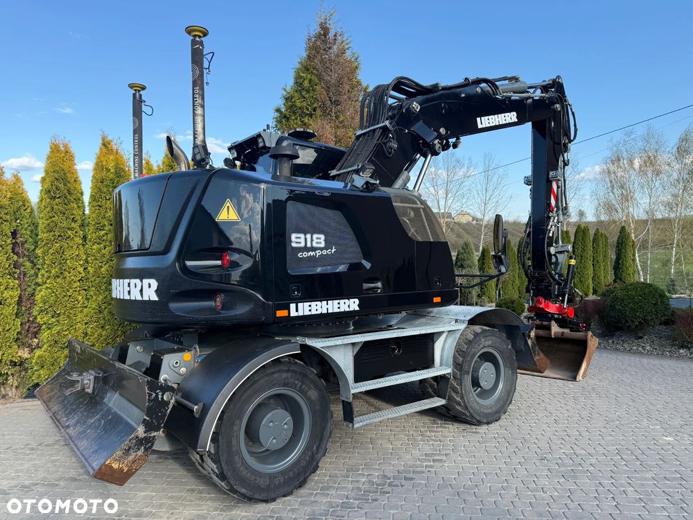 Liebherr 918 Compact  Rototilt + Szczypce System GPS Lejca 3D - 7