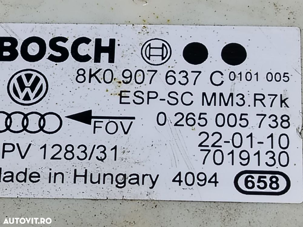 Senzor esp 8k0907637c Audi A4 B8/8K [2007 - 2011] - 3
