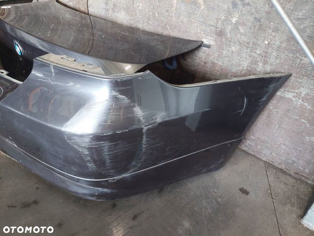 KOMPLETNY TYŁ BMW E90 320d A22/7  KLAPA BAGAŻNIKA ZDERZAK TYŁ LAMPY - 9