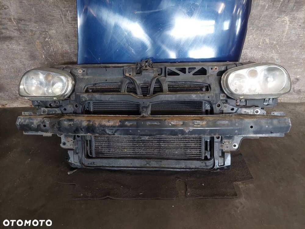 KOMPLETNY PRZÓD MASKA ZDERZAK BŁOTNIKI LAMPY PAS VOLKSWAGEN GOLF IV LB5N - 9