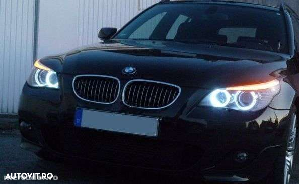 Led marker 20W(10W+10W) Angel Eyes BMW E39 E53 E60 E63 E64 E65 E66 E86  CALITATE PREMIUM ⭐️⭐️⭐️⭐️⭐️ - 5