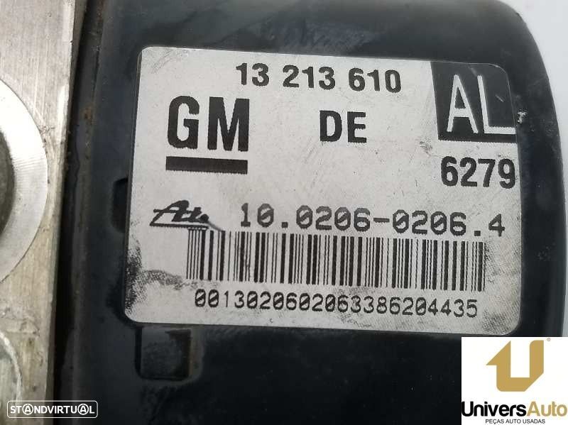 ABS OPEL ASTRA H TWINTOP 2007 -13213610 - 6