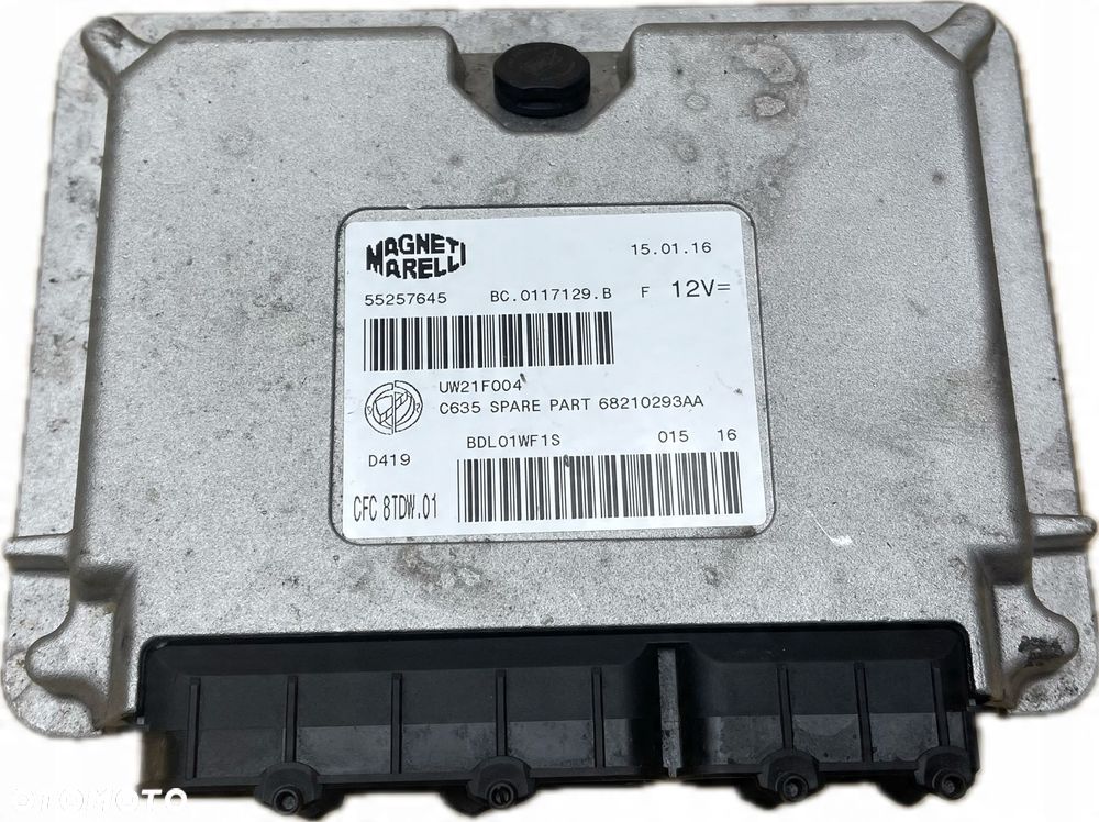 DODGE DART 2016 MODUŁ STEROWNIK SKRZYNI BIEGÓW TCM 68210293AA 55257645 - 12