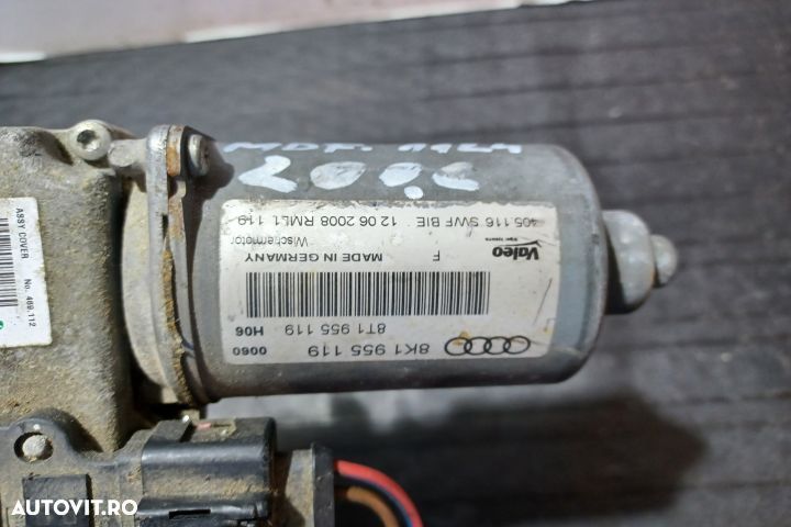 Motoras stergatoare volan pe stanga 8K11955119 8K11955119 Audi A4 B8/ - 4