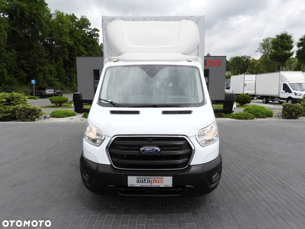 Ford TRANSIT  PLANDEKA 8 PALET TEMPOMAT LEDY BLIŹNIACZE KOŁA KLIMATYZACJA  130KM - 6