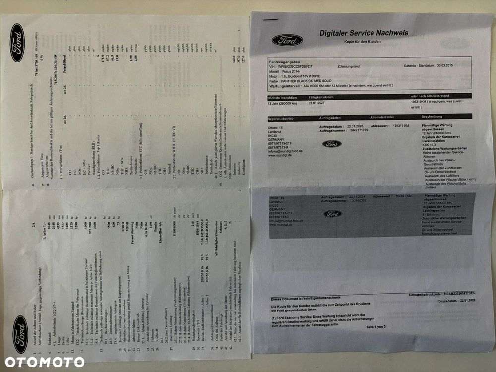 Ford Focus 1.5 EcoBoost STart-Stopp-System TITANIUM - 36