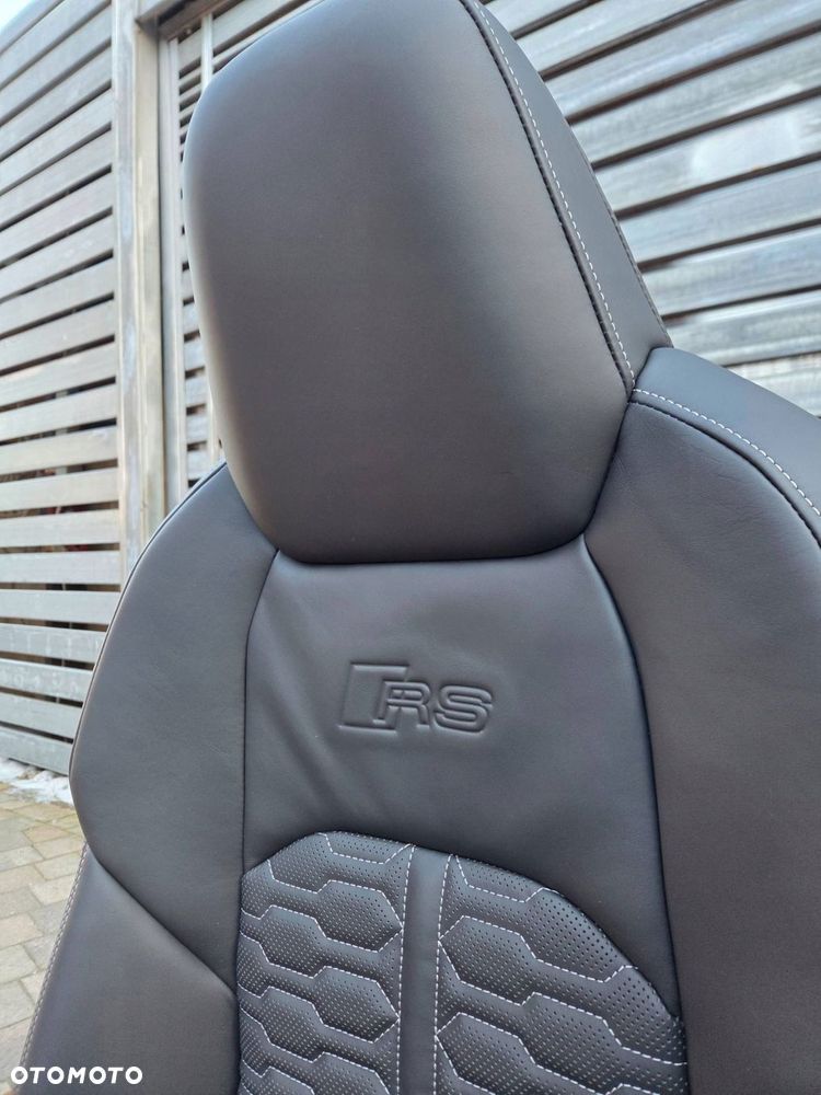 audi rs7 c8 4k fotele kanapa boczki dywaniki komplet jak nowy - 13