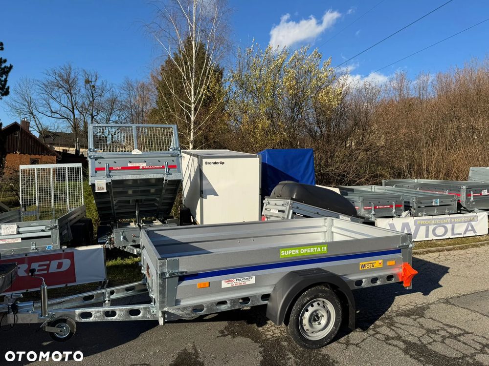 Wiola 252x132 mocna spawana przyczepa 1 oś - 13
