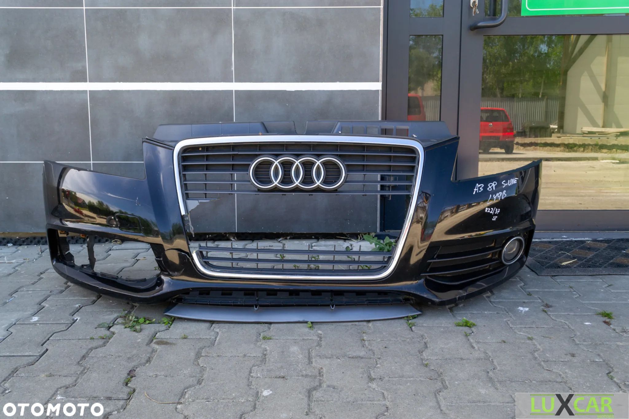 AUDI A3 8P S-LINE LIFT ZDERZAK PRZÓD PRZEDNI KOLOR LY9B GORLICE  RZ2/37 - 1