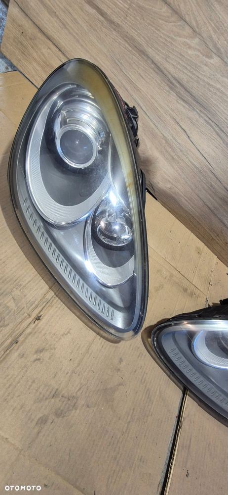 PORSCHE CAYENNE 2 II 7P 7P5 LAMPA PRZÓD LEWA I PRAWA 11r Cena za 2-sztuki - 4