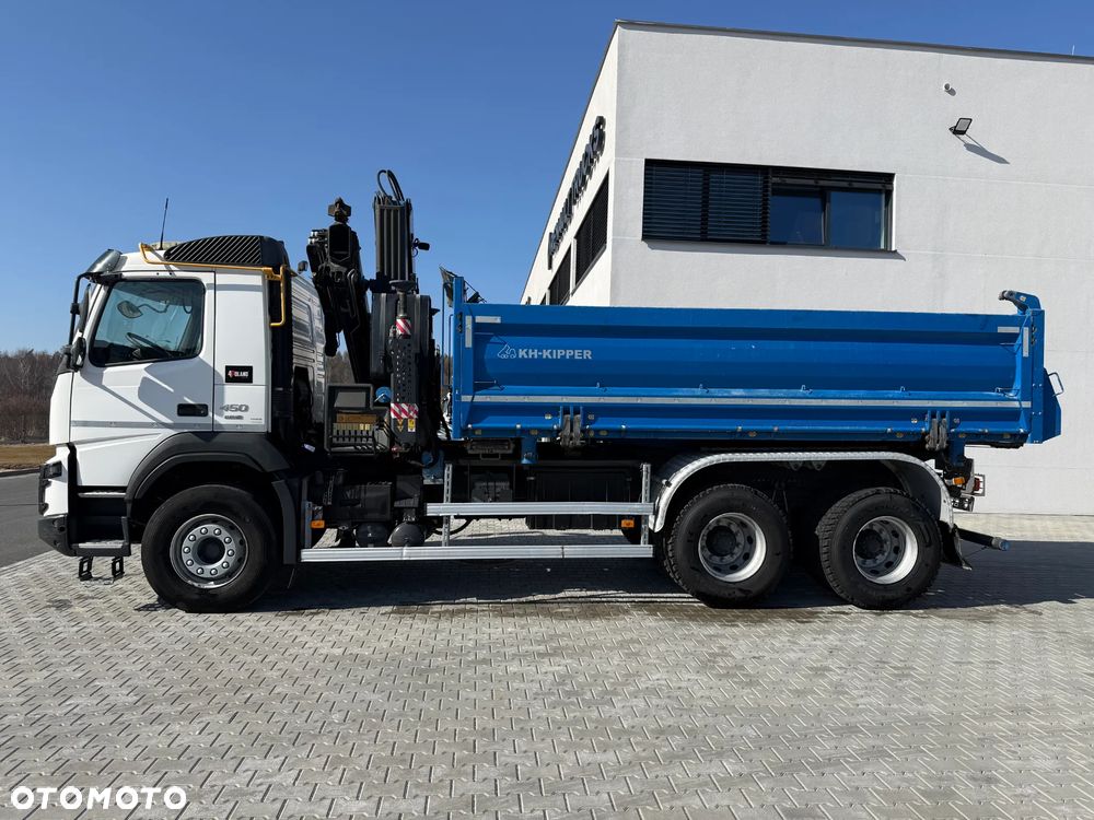 Volvo FMX 450 6x4 HDS Hyva HB-210 KH-KIPPER 3-str Hydroburta - 6